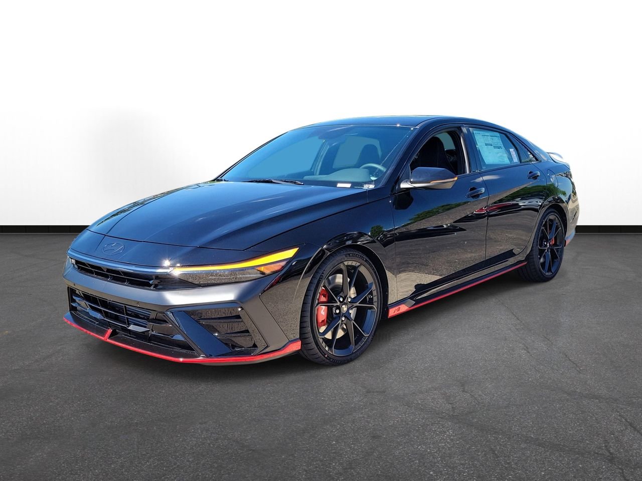 New 2026 Abyss Black Hyundai Sedan image 2