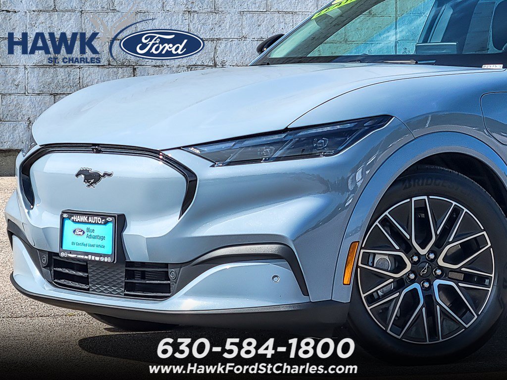 Certified 2025 Ford Mustang Mach-E Premium AWD with VIN 3FMTK3SU6SMA18314 for sale in St. Charles, IL