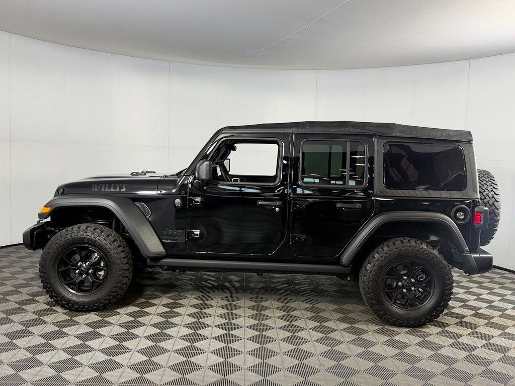 Certified Used 2025 Black Jeep Willys image 10