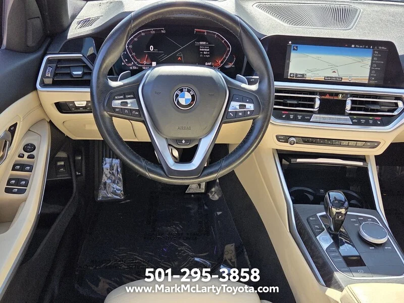 Used 2019 Sunset Orange Metallic BMW 330I SEDAN image 11