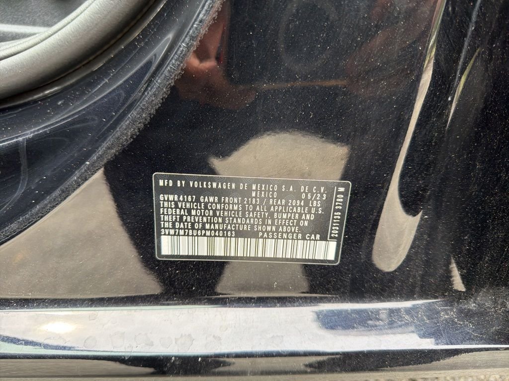 Certified Used 2023 Black Volkswagen 1.5T SE image 14
