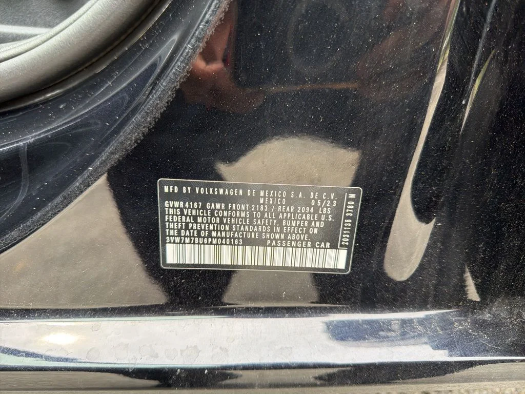 Certified Used 2023 Deep Black Pearl Effect Volkswagen 1.5T SE image 14