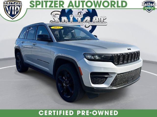 Certified Used 2023 Silver Jeep Altitude X image 1