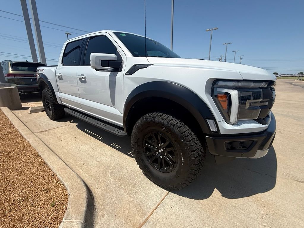 Used 2025 White Metallic Ford Raptor image 7