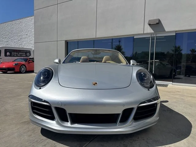Used 2016 Rhodium Silver Metallic Porsche Carrera GTS Cabriolet image 4
