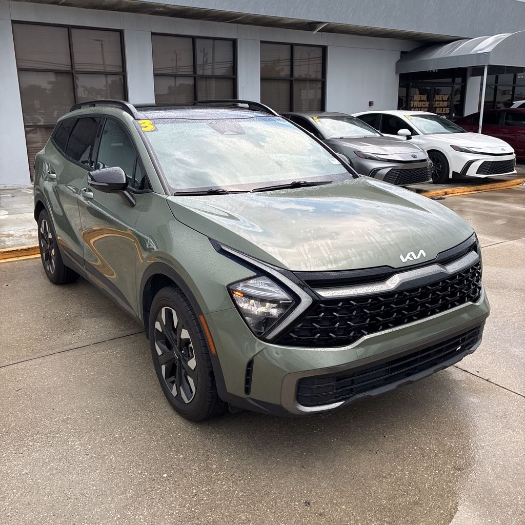 Used 2023 Green Kia X-Line image 7