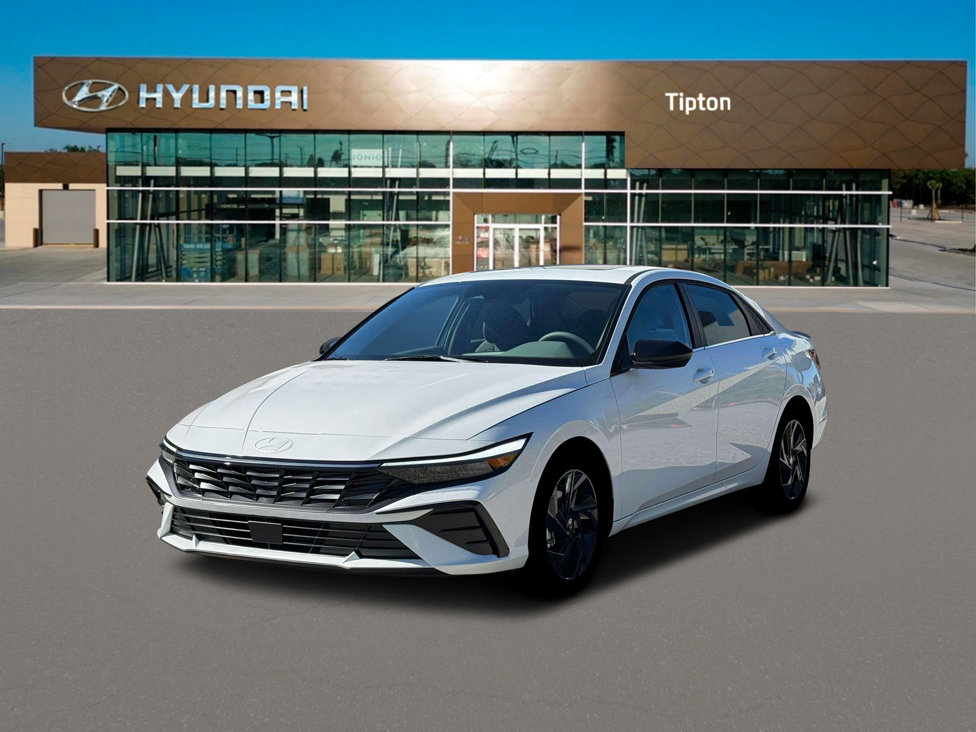 New 2026 White Hyundai SEL Sport image 1