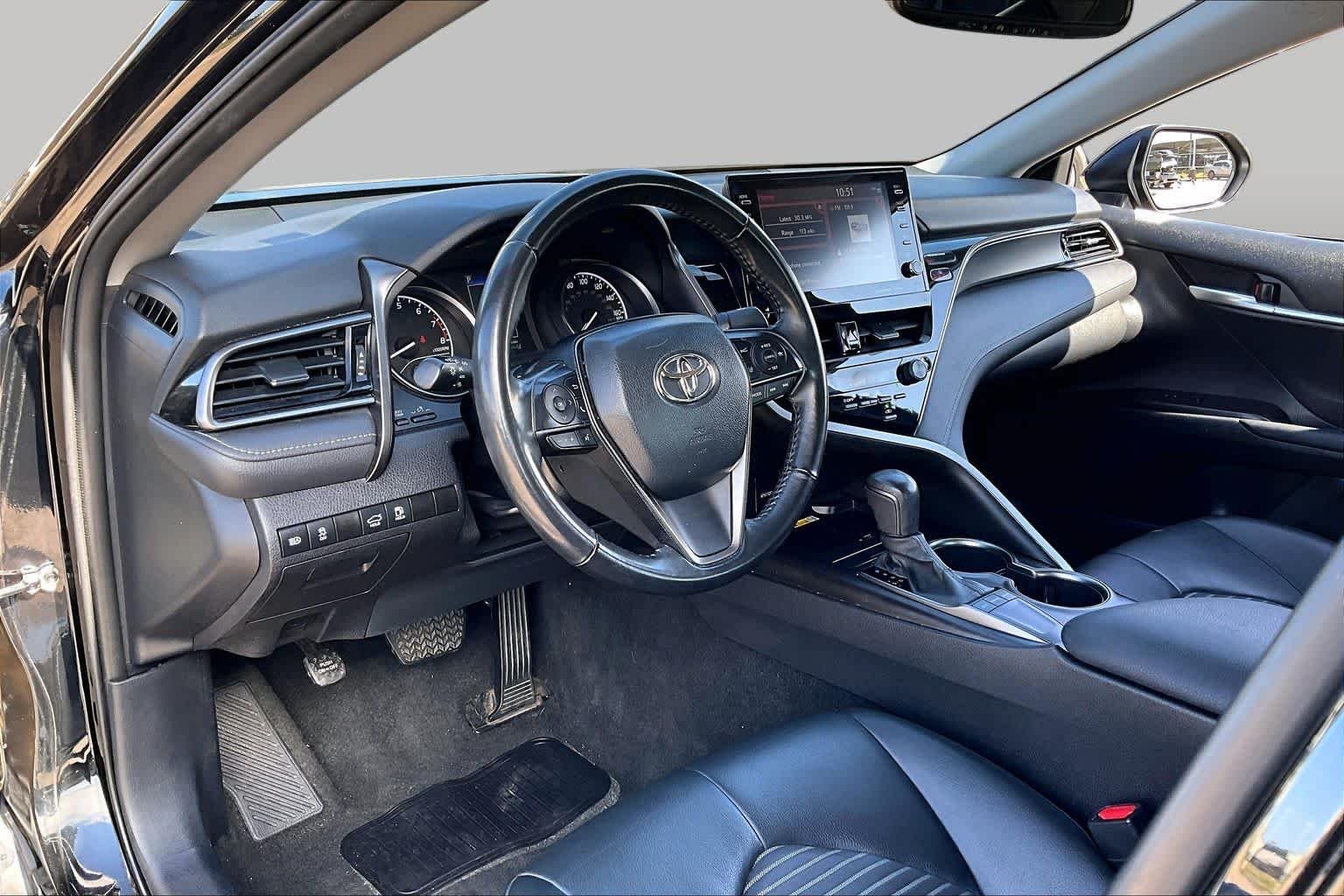 Used 2024 Midnight Black Metallic Toyota SE image 17