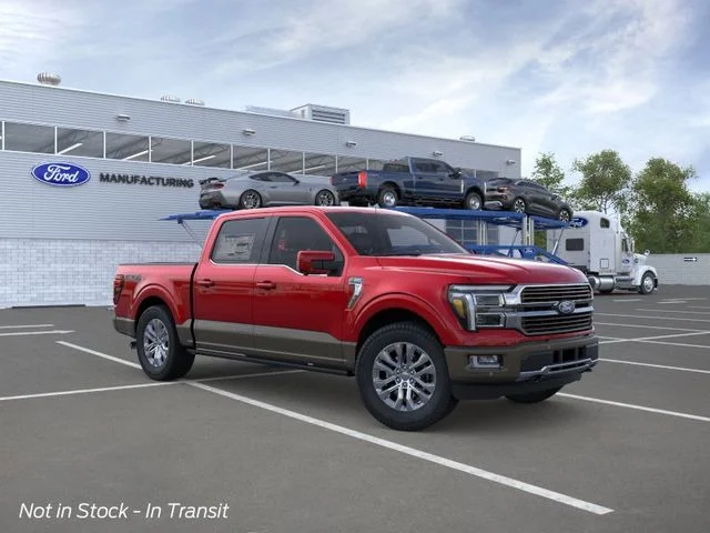 New 2026 Ruby Red Metallic Tinted Clearcoat Ford King Ranch image 11