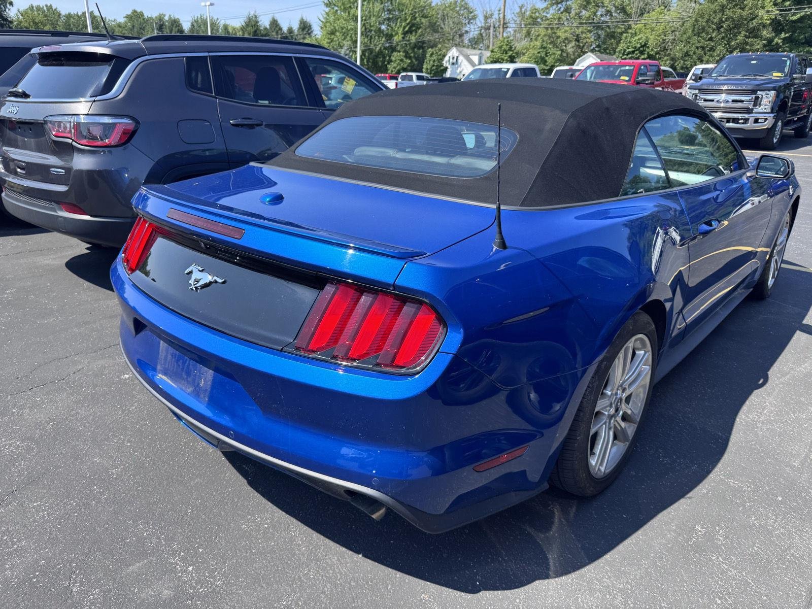Used 2017 Lightning Blue Ford EcoBoost Premium image 4