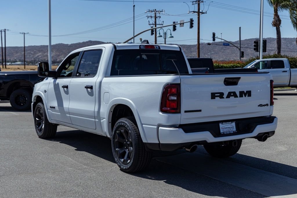New 2026 Bright White Clear-Coat Exterior Paint RAM Big Horn Night Edition image 5