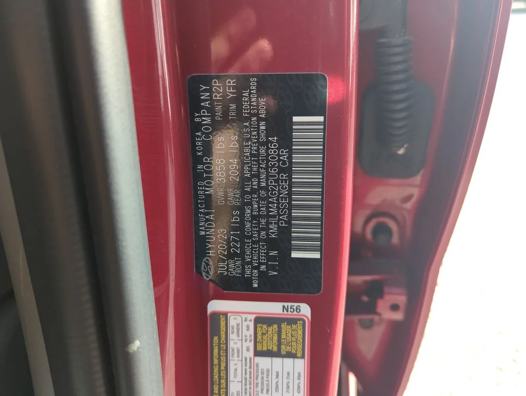 Used 2023 Red Hyundai SEL image 38