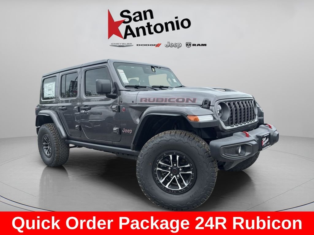 New 2026 Granite Crystal Metallic Clear-Coat Exterior Paint Jeep Rubicon image 2