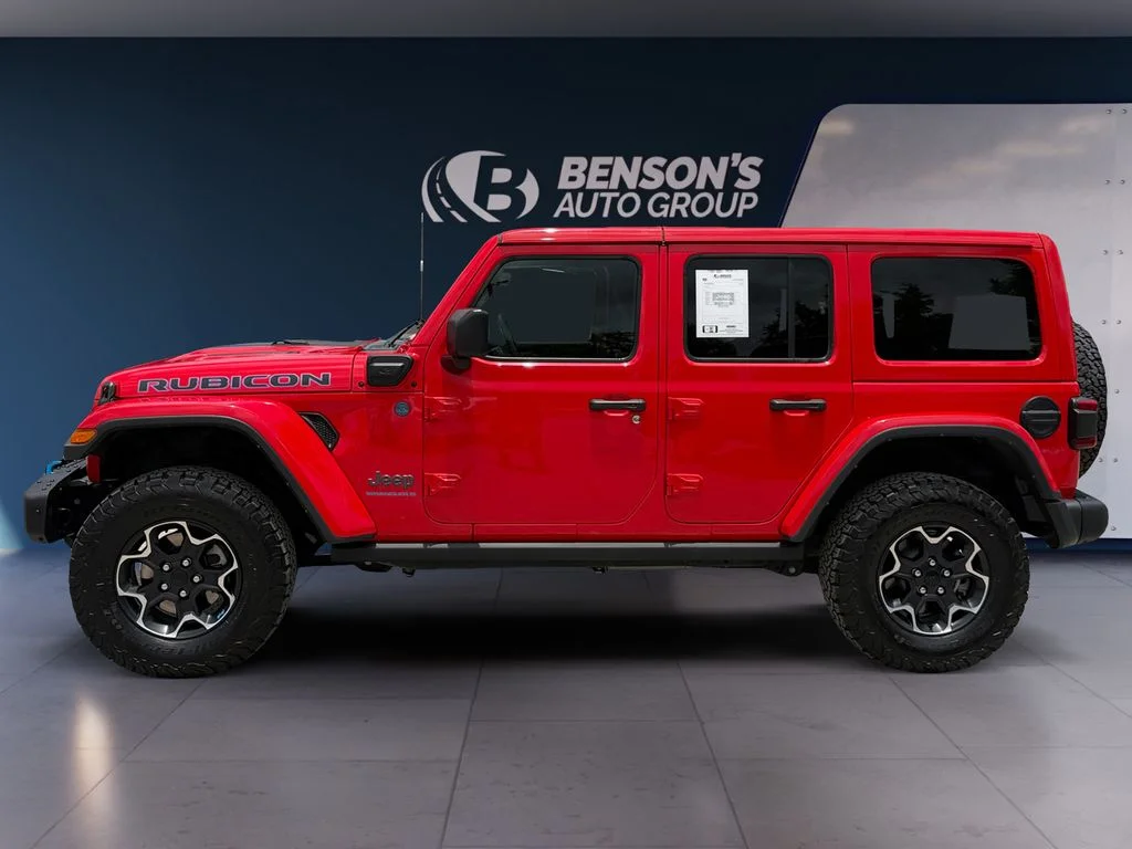 Used 2023 Red Jeep Rubicon 4xe image 2