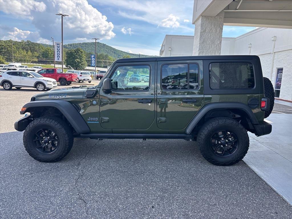 Used 2024 Green Clearcoat Jeep Willys 4xe image 25