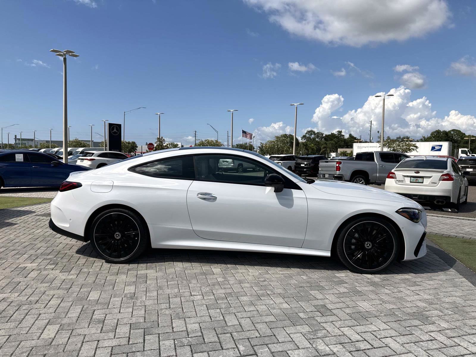 New 2026 Moonlight White Mercedes-Benz 450 4MATIC® Coupe image 6