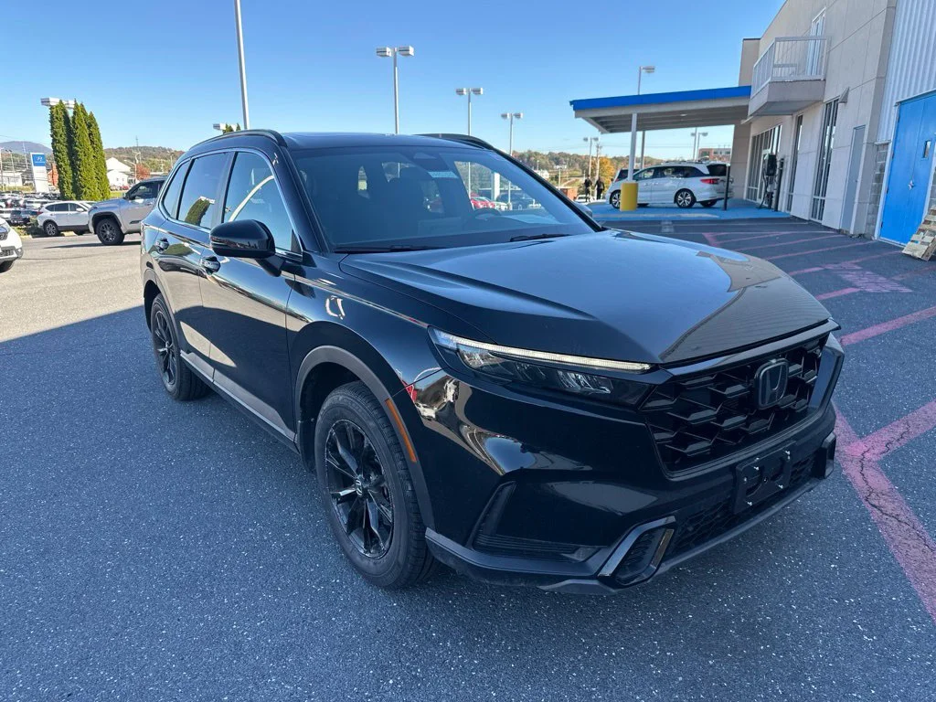 Used 2023 Crystal Black Pearl Honda Sport image 1
