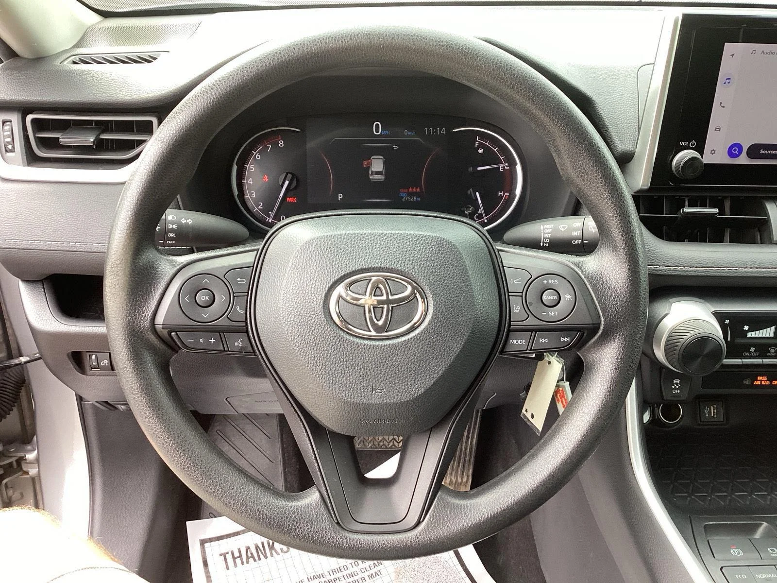 Used 2024 Silver Sky Metallic Toyota LE image 17