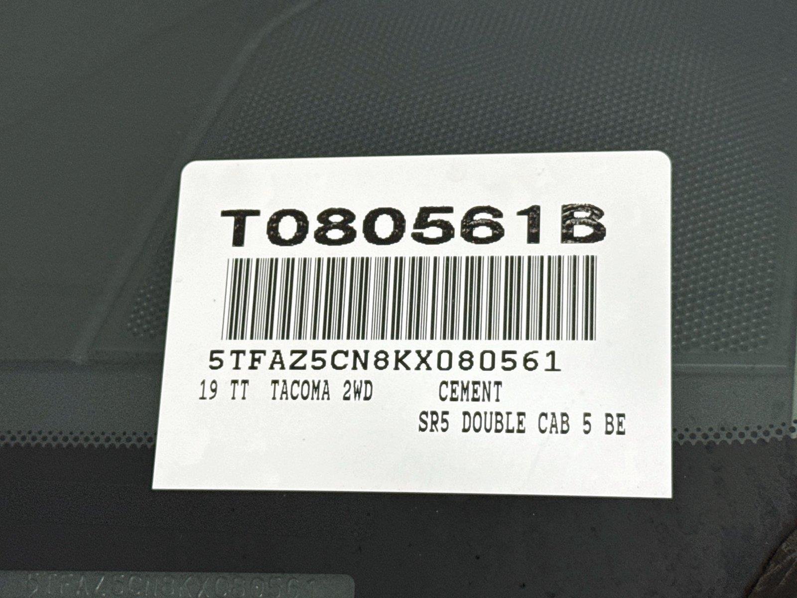 Used 2019 Cement Toyota SR5 image 41