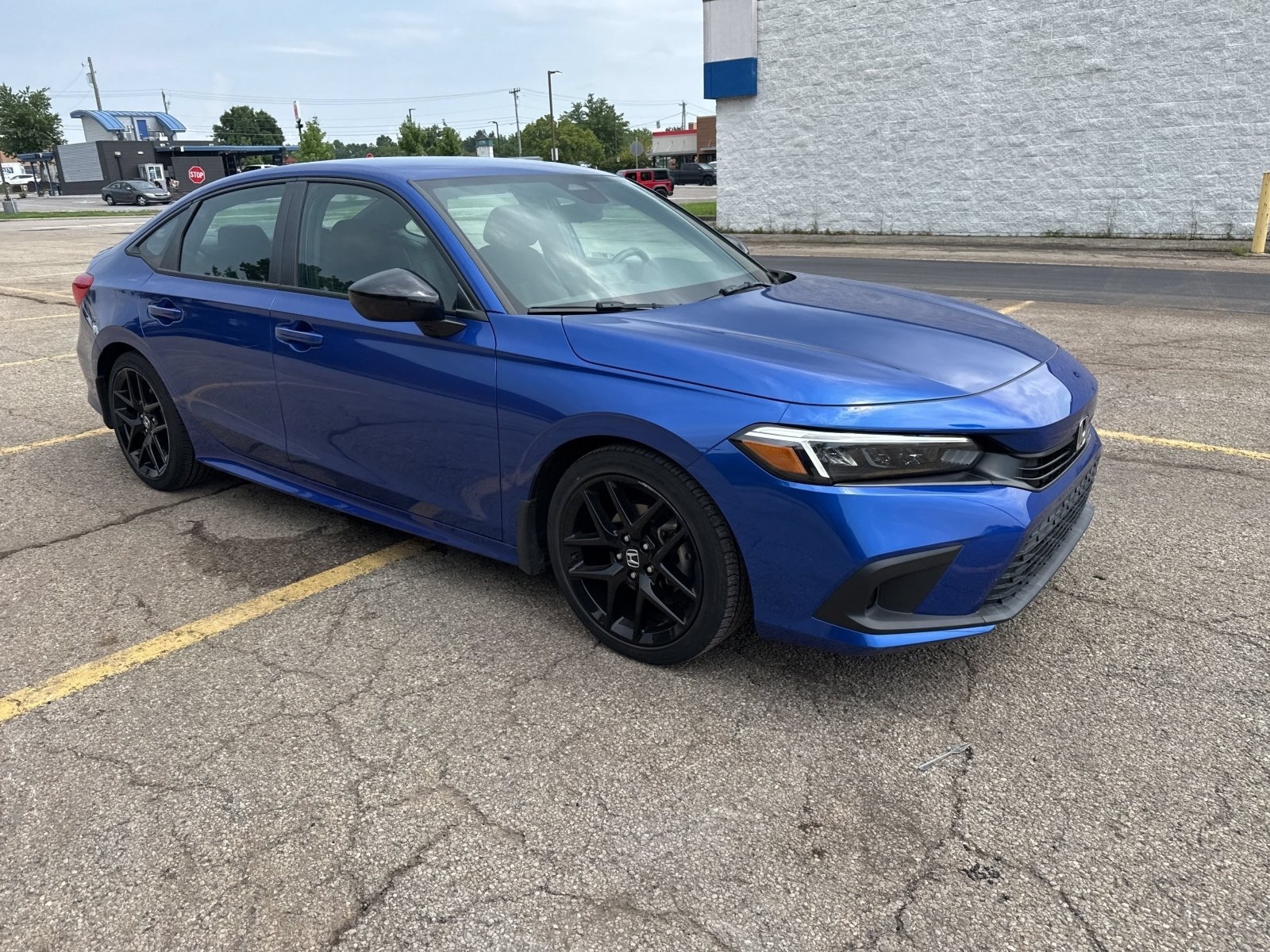 Certified Used 2023 Aegean Blue Metallic Honda Sport image 19