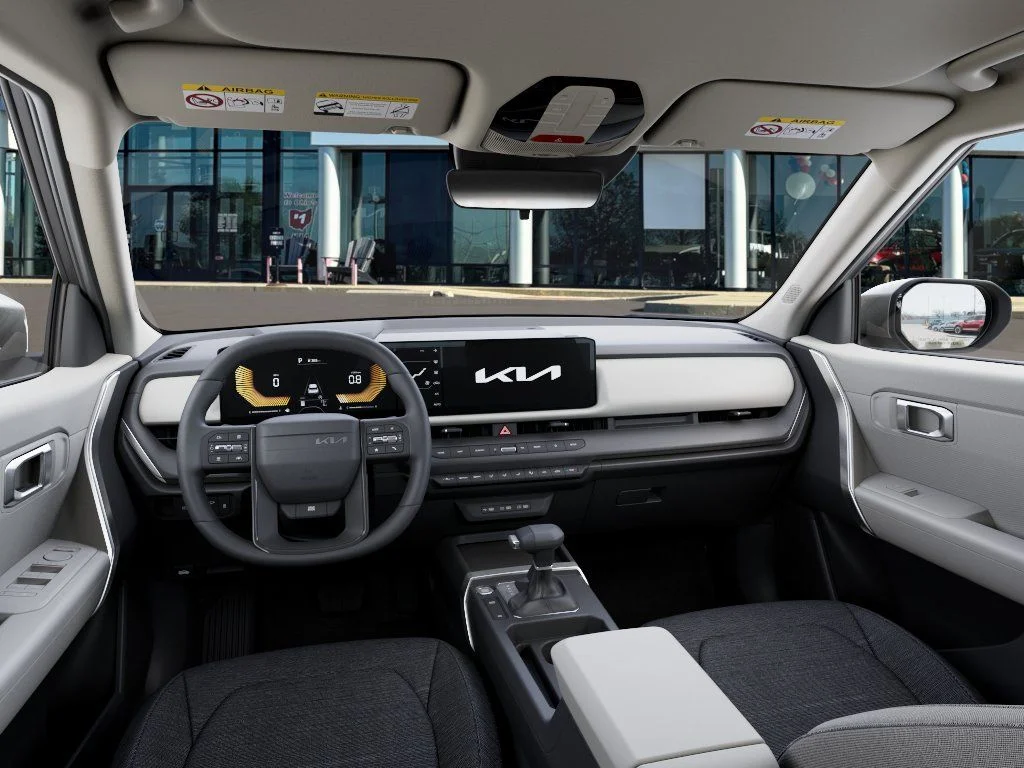 New 2027 Ivory Silver Kia LX image 14