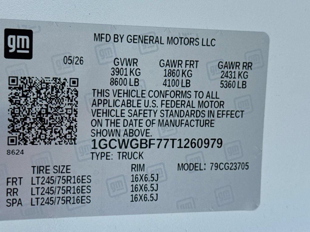 2026 Chevrolet Express Cargo Work Van - Photo 33