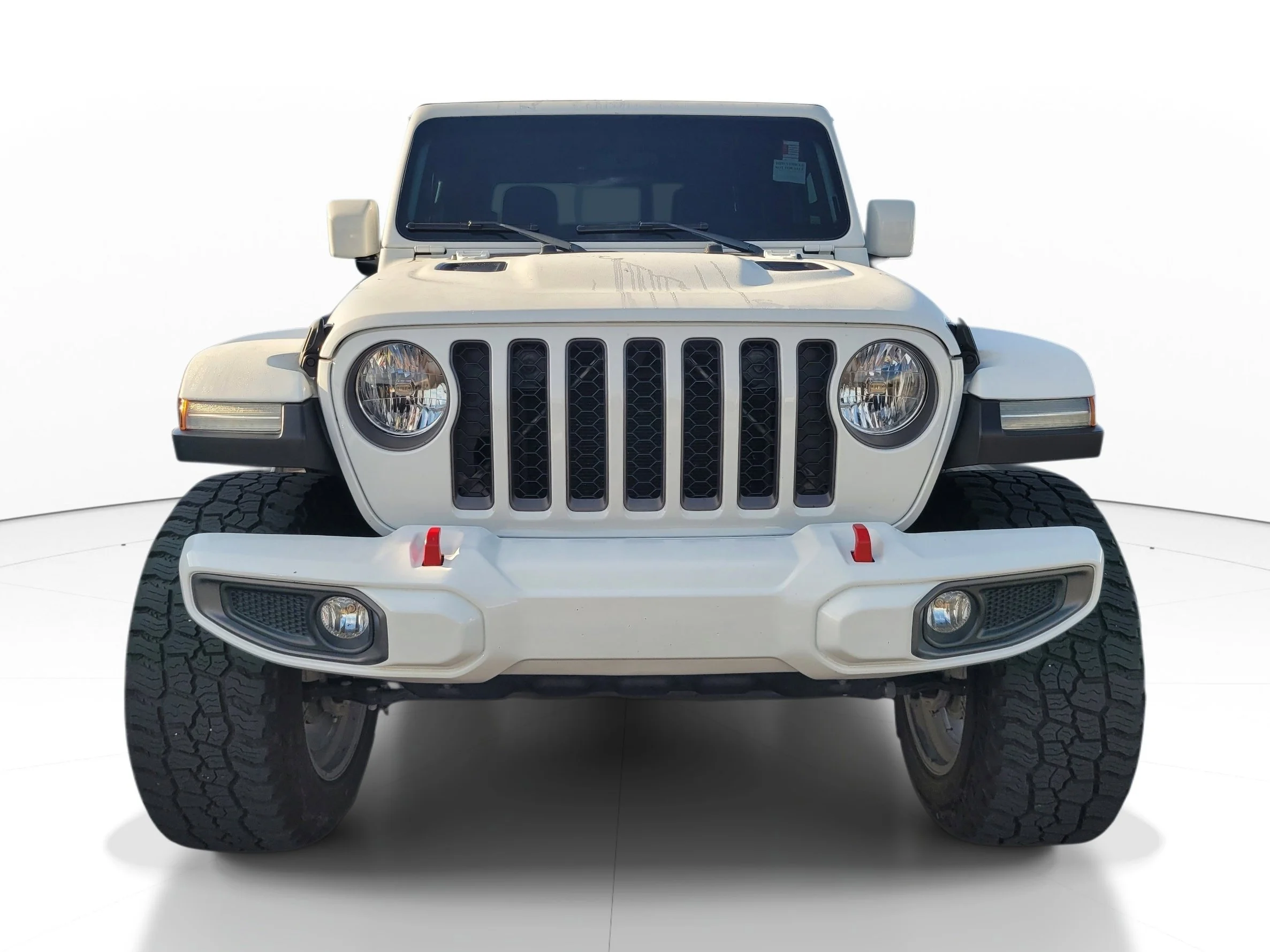 Used 2022 Bright White Clearcoat Jeep Rubicon image 2