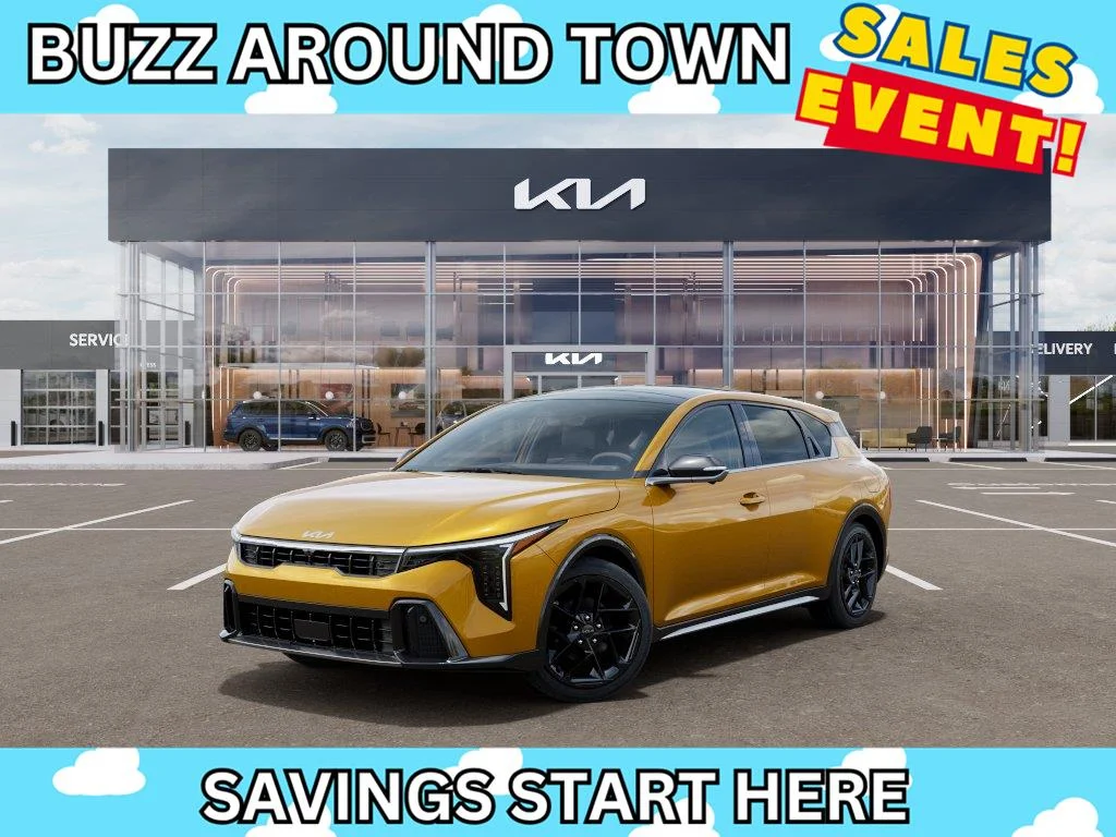 New 2026 Sparkling Yellow Kia GT-Line Turbo image 1