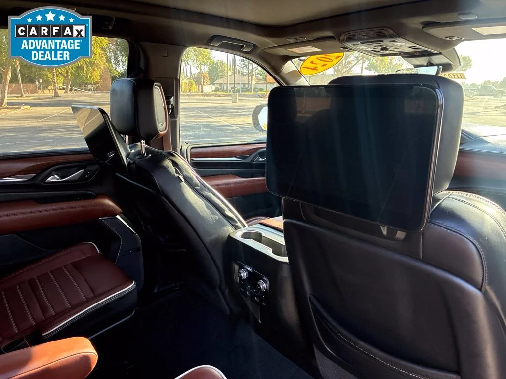 Used 2024 Volcanic Red Tintcoat GMC Denali Ultimate image 25