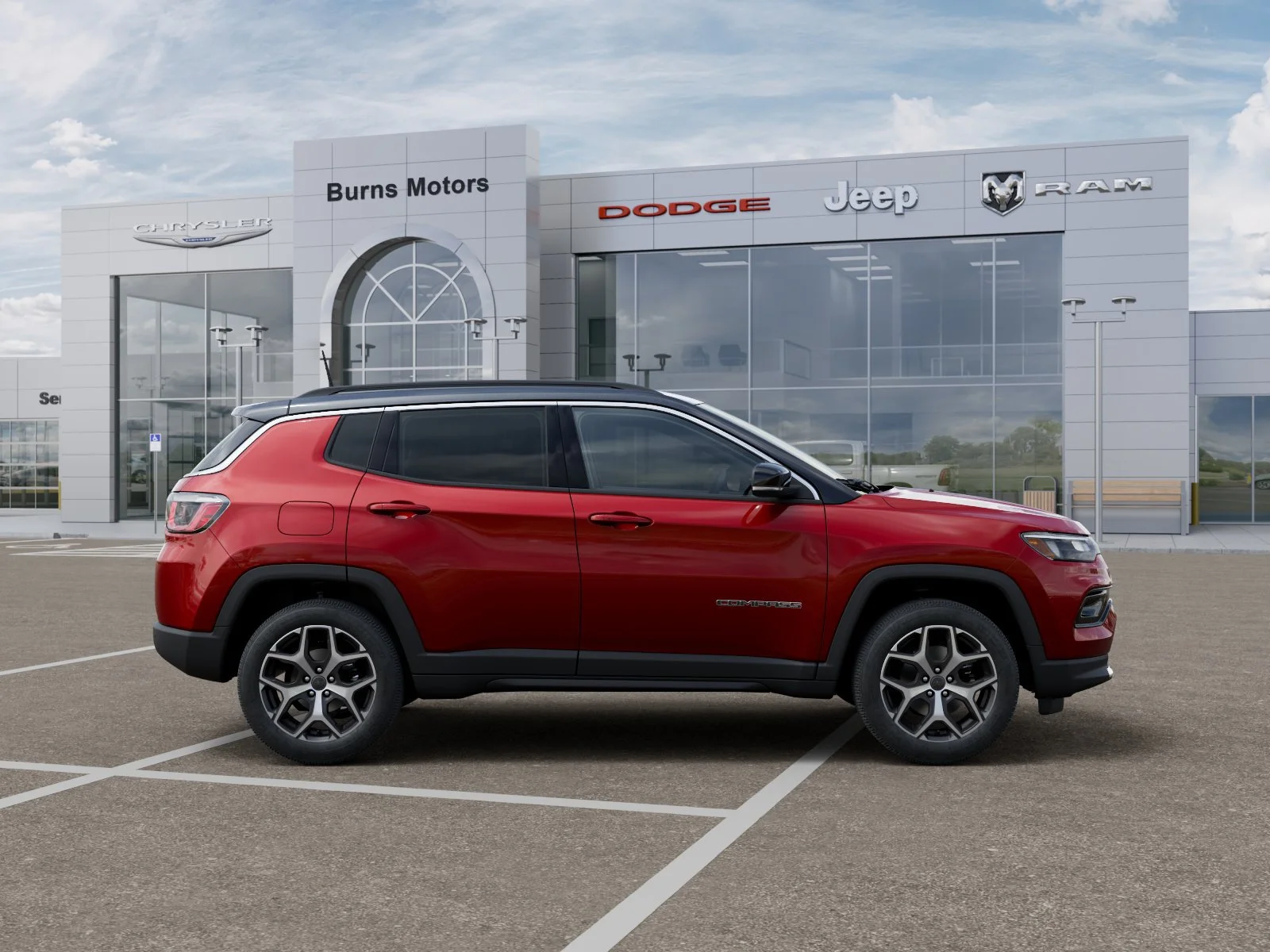 New 2026 Red Hot Pearl-Coat Exterior Paint Jeep Limited image 21