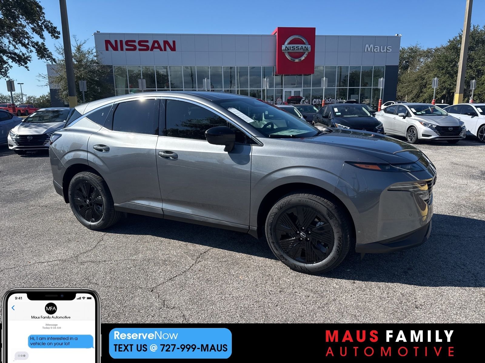 New 2026 Gray Nissan SV image 1