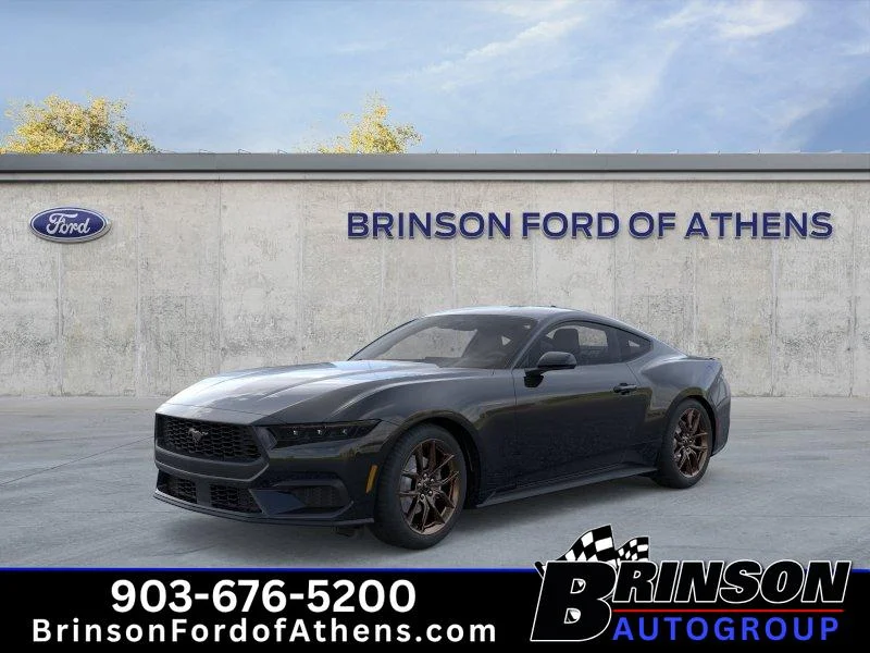 New 2026 Shadow Black Ford EcoBoost® Premium Fastback image 1