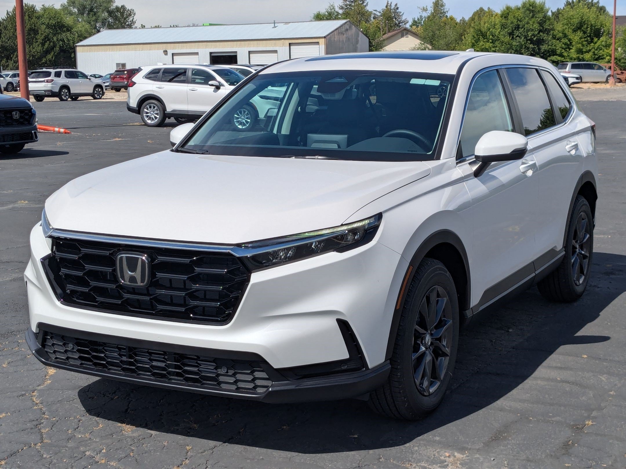 New 2026 Platinum White Pearl Honda EX-L image 8