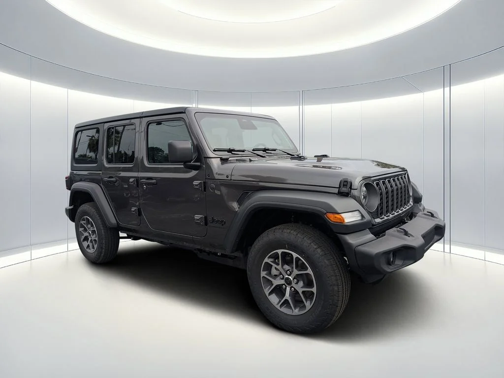 New 2026 Granite Crystal Metallic Clear-Coat Exterior Paint Jeep Sport S image 2