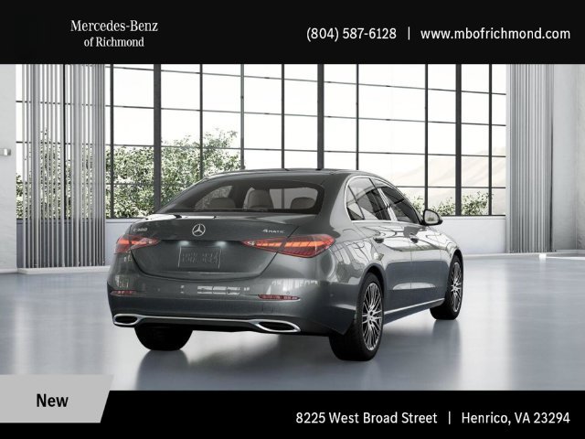 New 2026 Selenite Grey Metallic Mercedes-Benz C 300 image 23