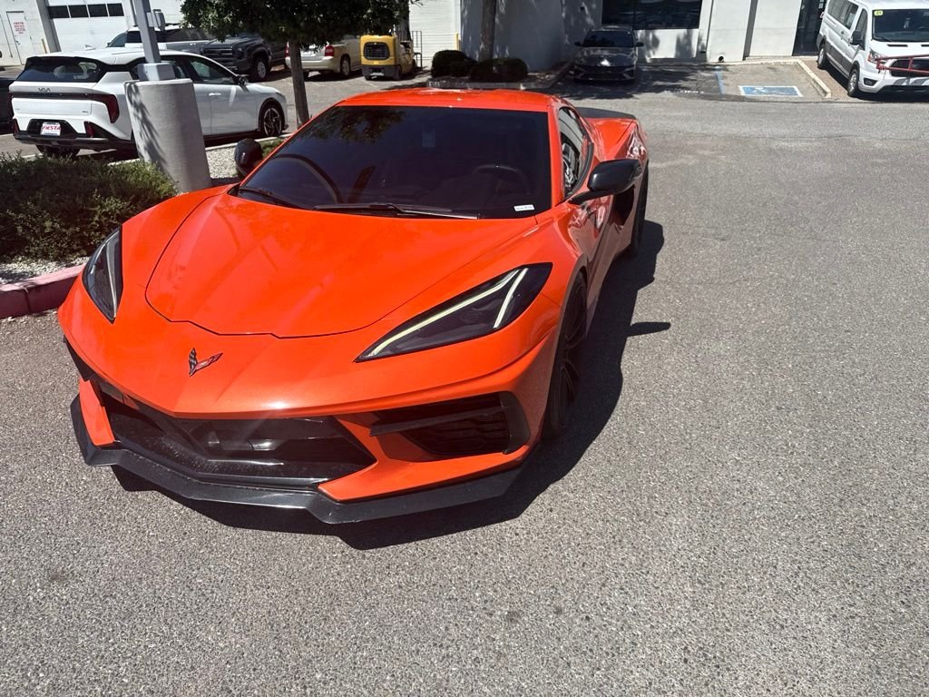 Used 2020 Orange Chevrolet Stingray image 4