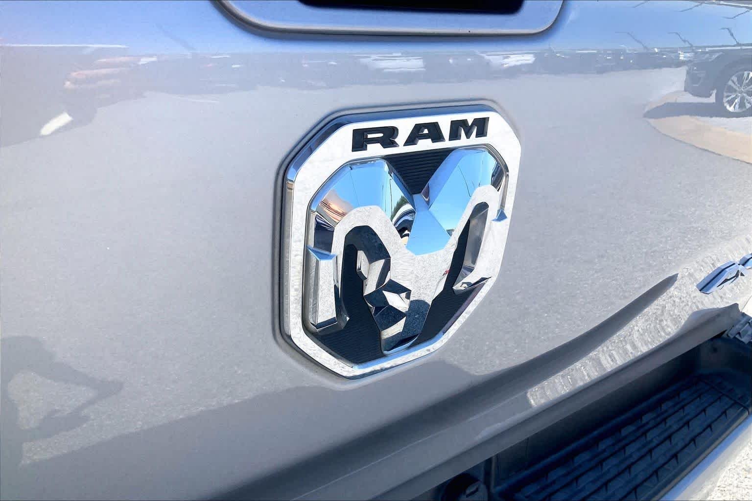 Used 2022 Billet Silver Metallic Clearcoat Ram Longhorn image 29