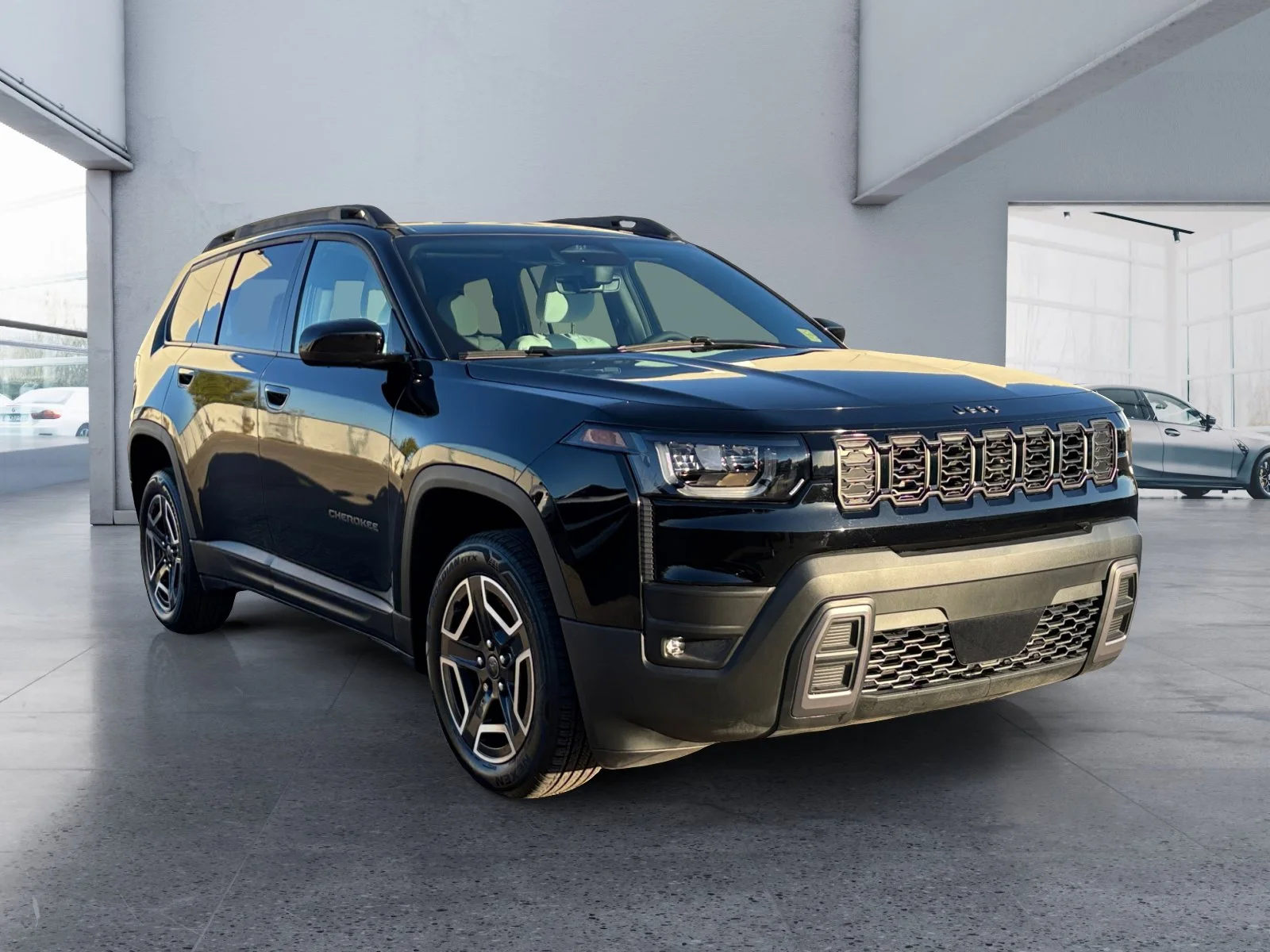 New 2026 Diamond Black Crystal Pearl Jeep Laredo image 7