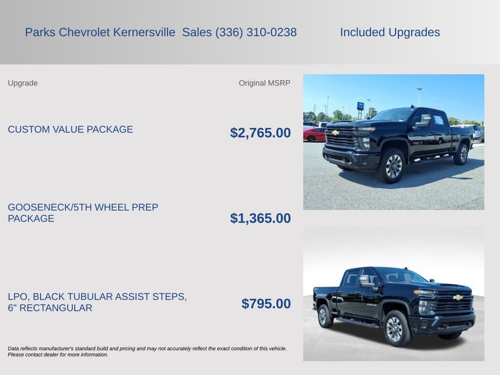 Used 2024 Black Chevrolet Custom image 4