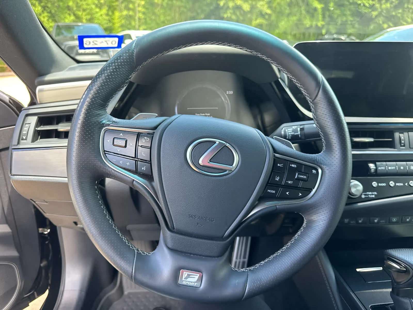 Used 2023 Obsidian Lexus F SPORT Handling image 11