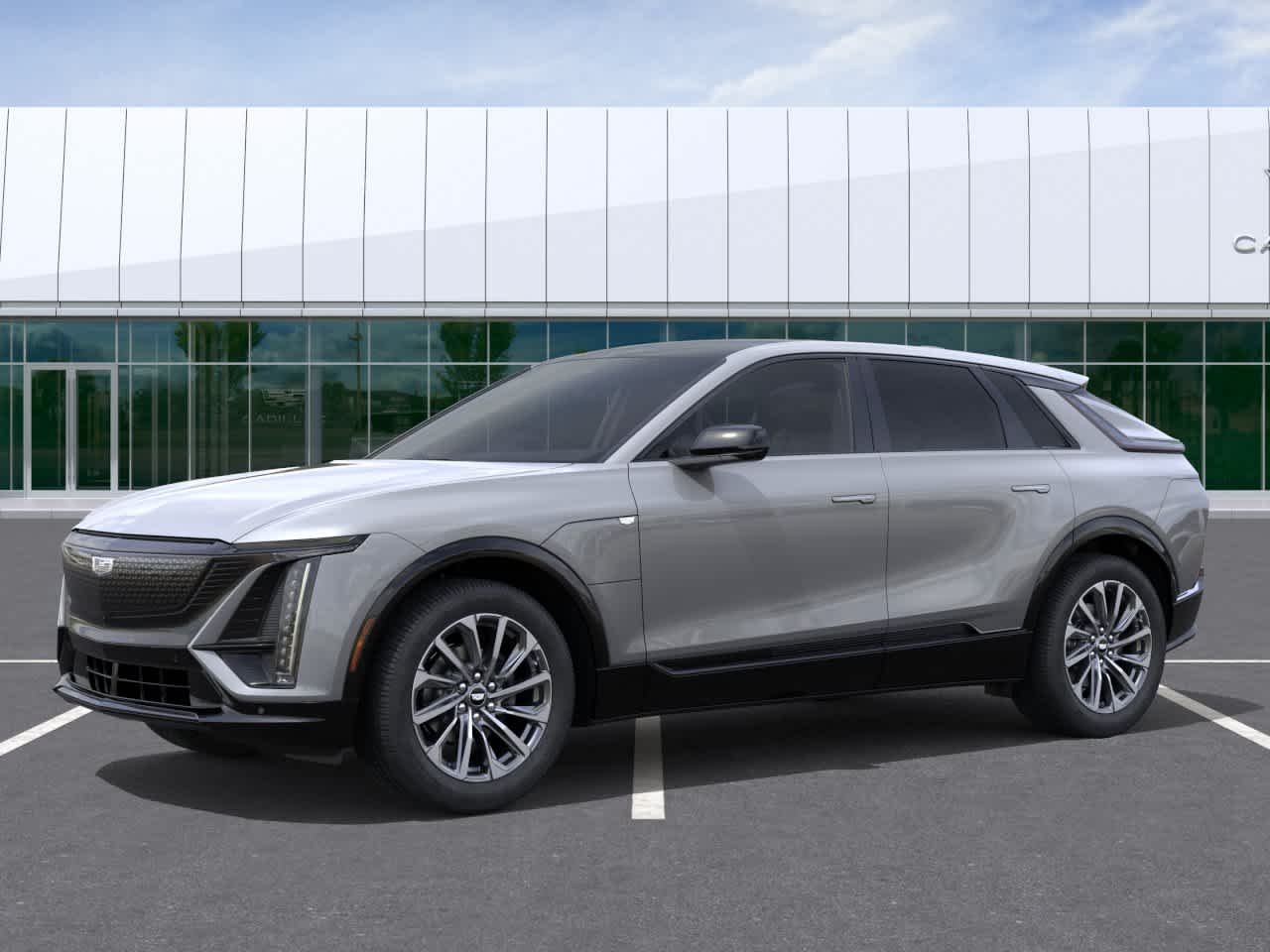 New 2027 Argent Silver Metallic Cadillac Sport image 2