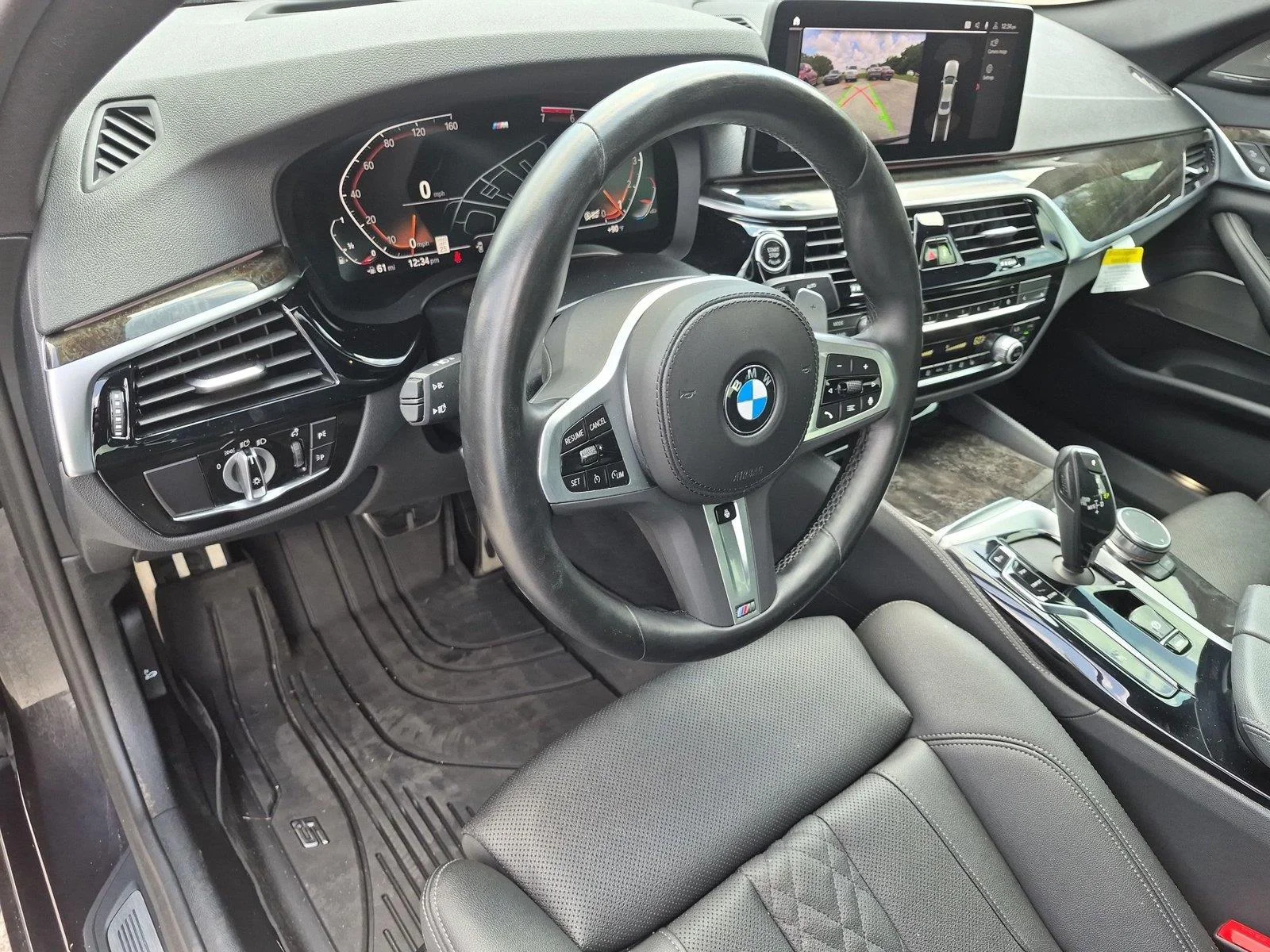 Certified Used 2023 Dark Graphite Metallic BMW 530i xDrive image 19