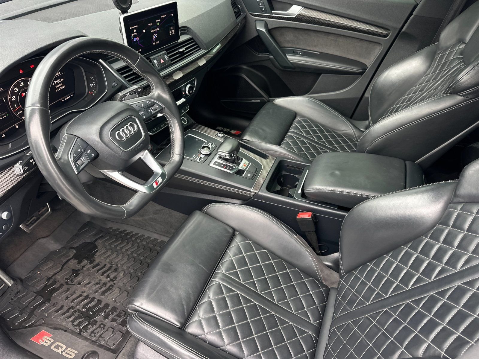 Used 2018 Ibis White Audi 3.0T Prestige image 8