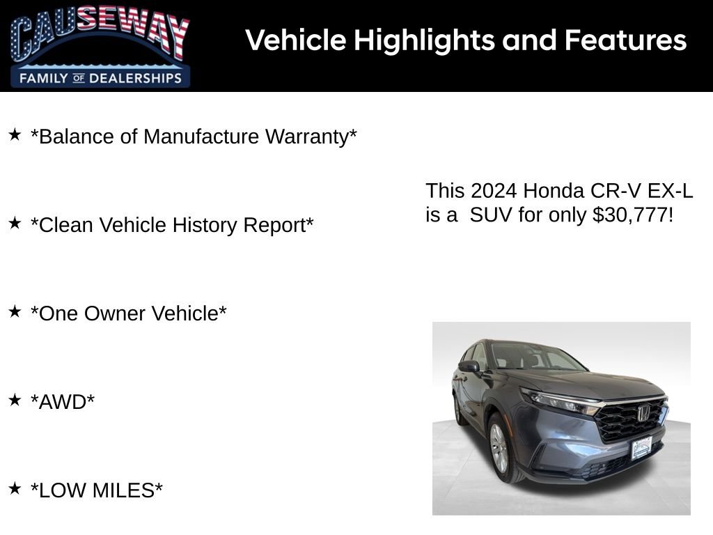 Used 2024  Honda EX-L image 2