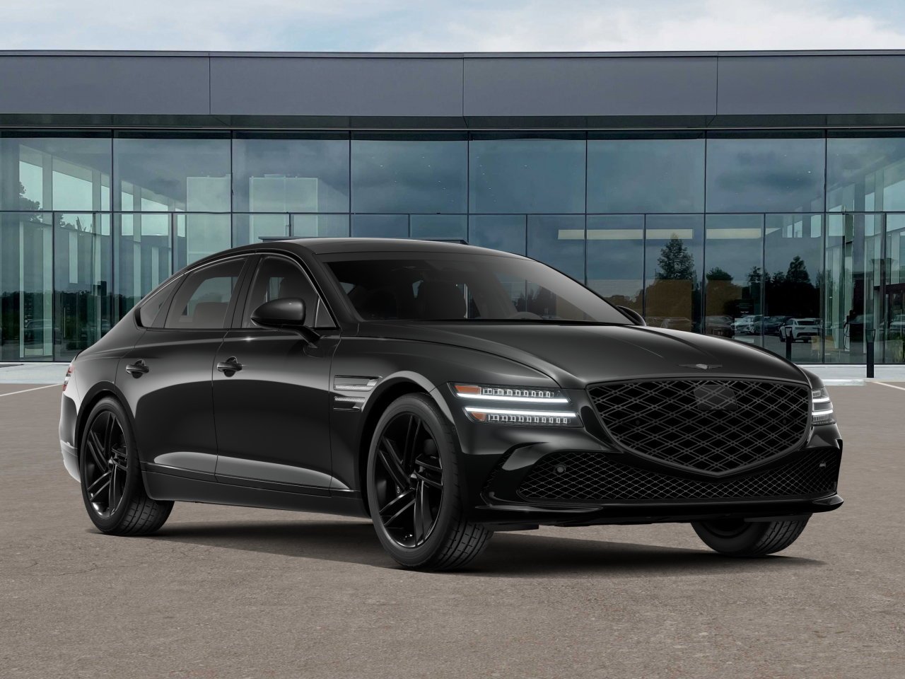 New 2026 Black Genesis 3.5T PRESTIGE BLACK image 15