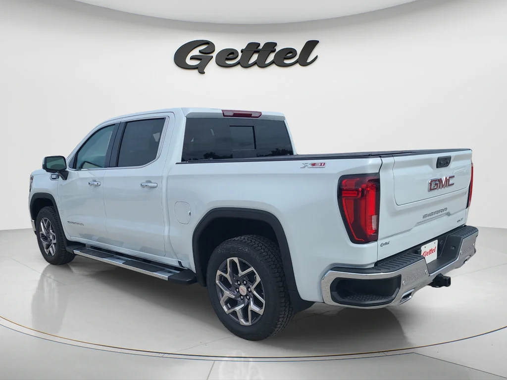 New 2026 Glacier White Tricoat GMC SLT image 7