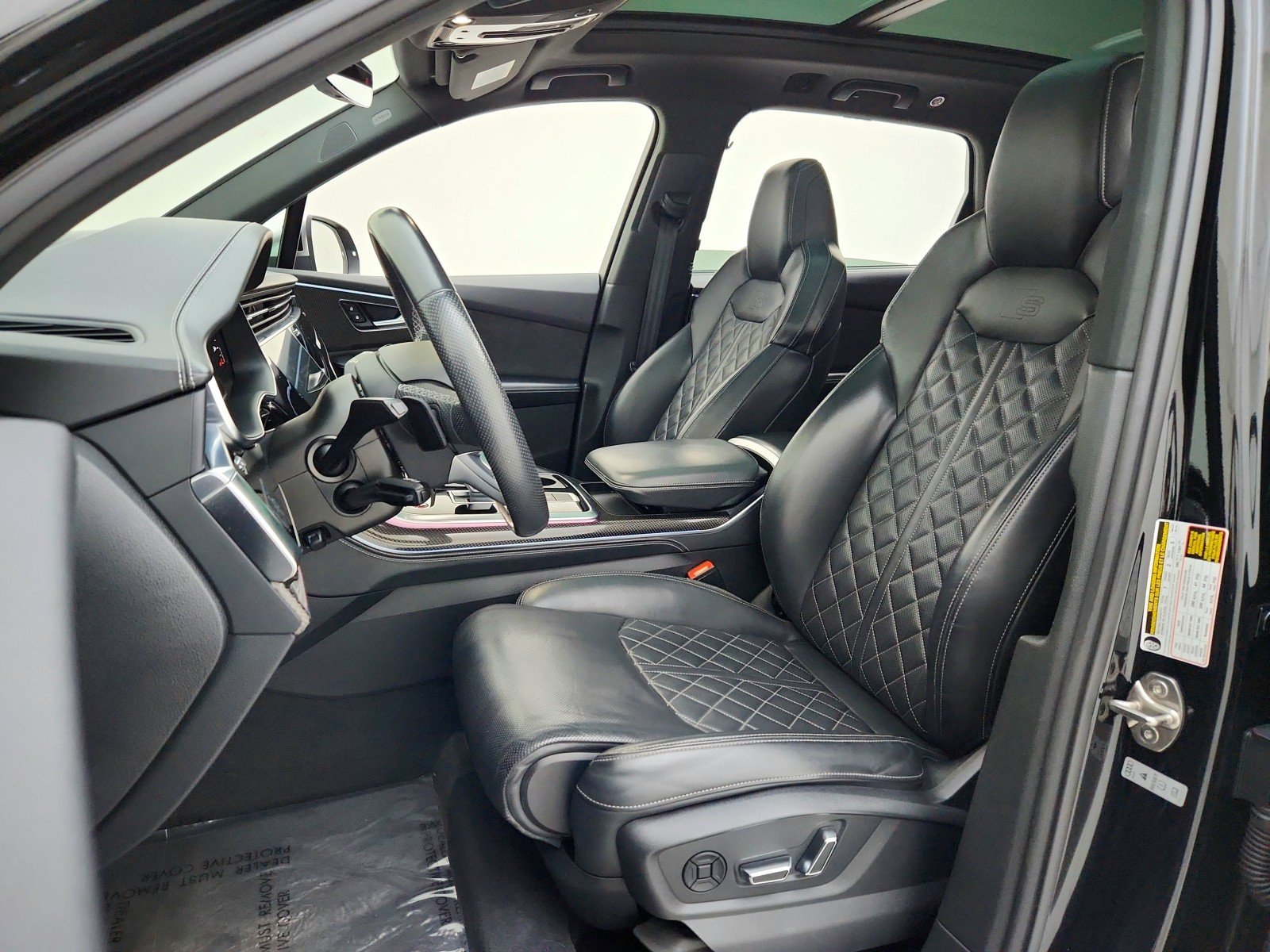 Used 2022 Mythos Black Metallic Audi Premium Plus image 17