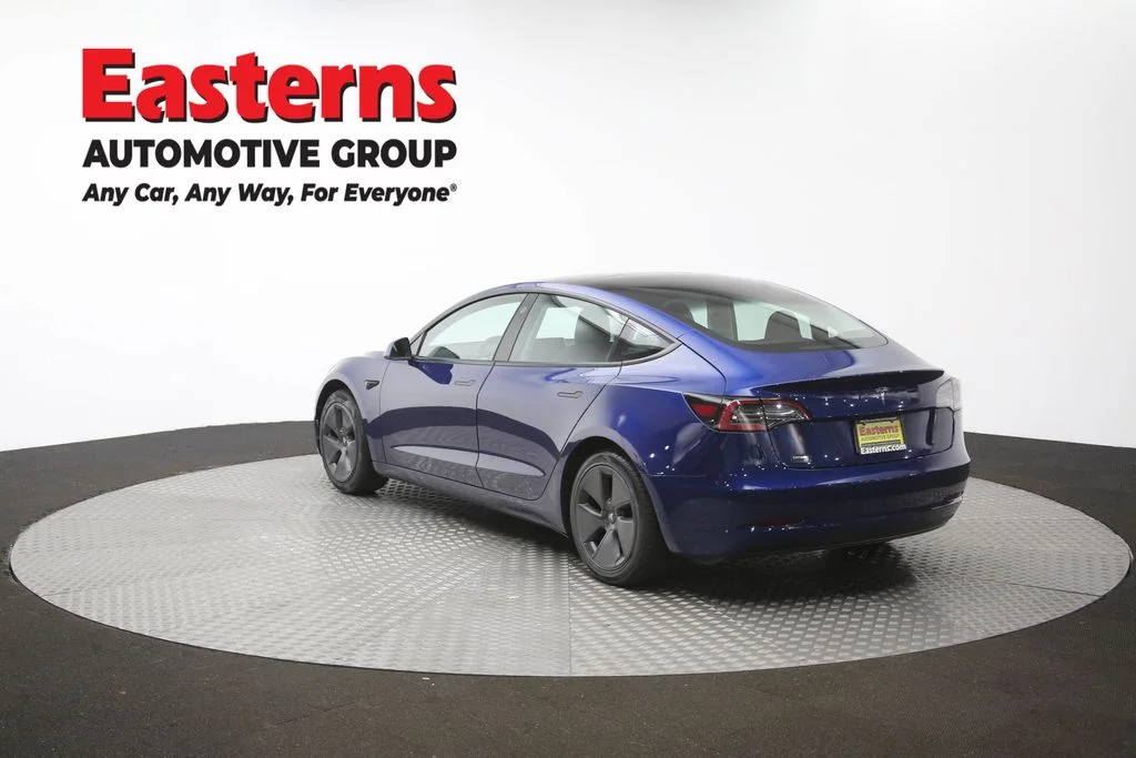 Used 2021 Blue Tesla Standard Range Plus image 59