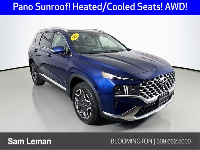 Used 2023 Blue Hyundai Limited image 1