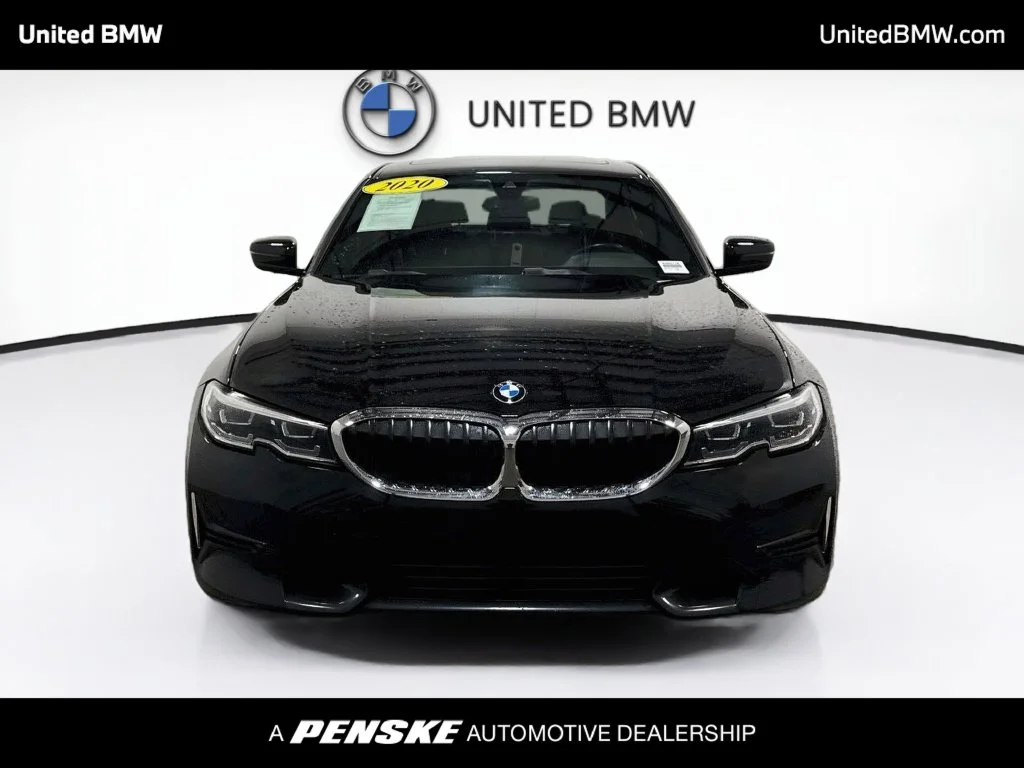 Used 2020 Jet Black BMW 330i image 2